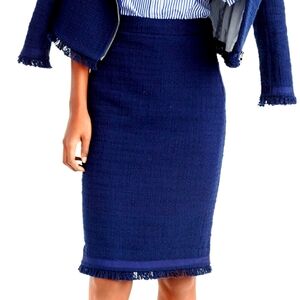 NWT! J. Crew Tweed Pencil Skirt
